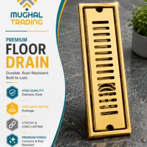 Floor Drain 12 Inch Golden