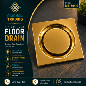 GFW-804 Floor Drain Golden