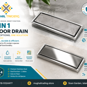 Premium 12 Inch Tile Insert Floor Drain – Heavy Duty Stainless Steel Linear Drain