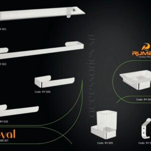 Ruman Royal Bathroom Accessories Set