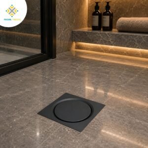 GFW-804 Floor Drain Black
