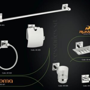 Ruman Aroma Bathroom Accessories Set
